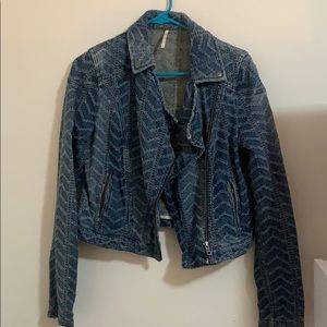 Free people denim jacket